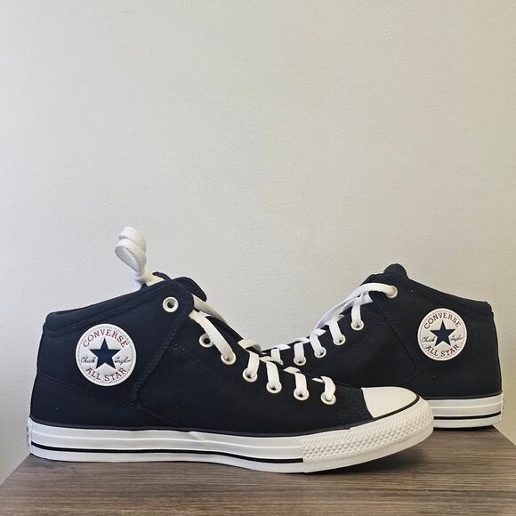 Converse Unisex CTAS High Street Hi Tops Men's Size 11.5 Black 151041F NWT - Picture 3 of 9